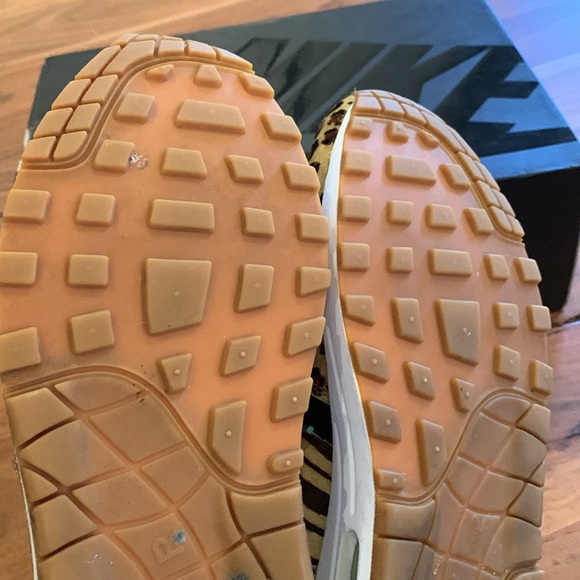 🌴 Used Rare collectible Air Max 1 Atmos animal pack 2.0 black box 2018 - Picture 9 of 16